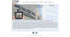 Desktop Screenshot of freedomsys.com