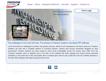 Tablet Screenshot of freedomsys.com